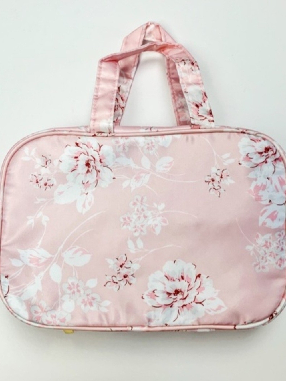Yumi Kim Hanging Train Case Wanderlust Makeup Travel Pink Floral - Brand New - Picture 4 of 4